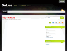 Tablet Screenshot of labs.dmlogica.com